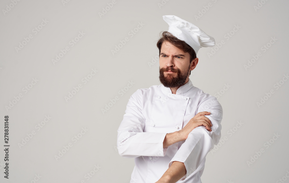 cook with knife and fork