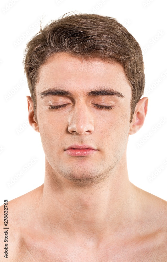 Obraz premium young man collection of expressions