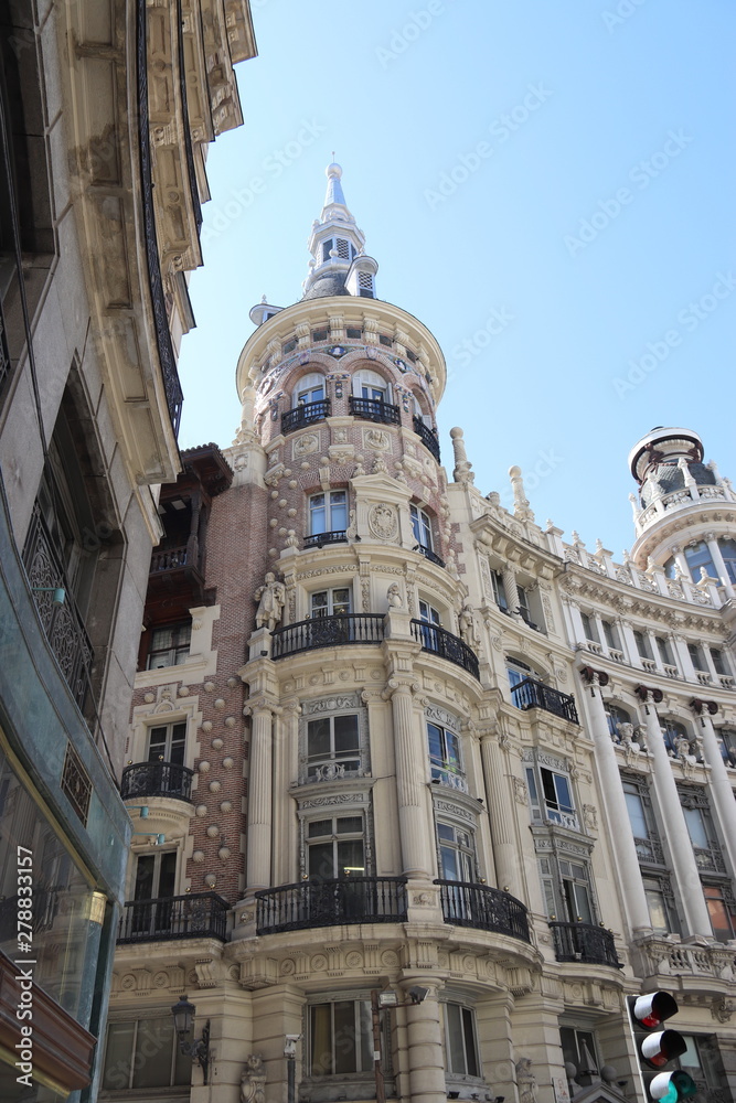 Immeuble à Madrid, Espagne