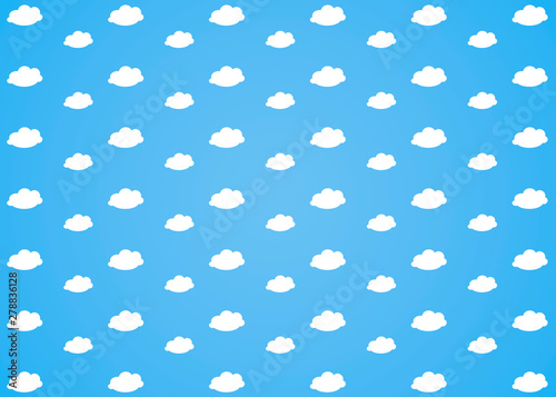 white clouds on blue sky background