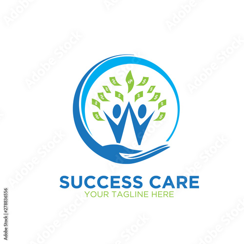 business grow success logo designs