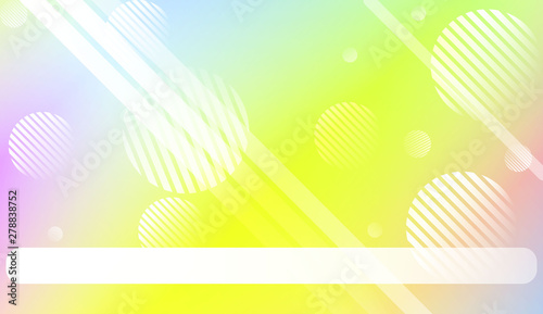 Geometric Design, Shapes. For Cover Page, Landing Page, Banner. Vector Illustration with Color Gradient.