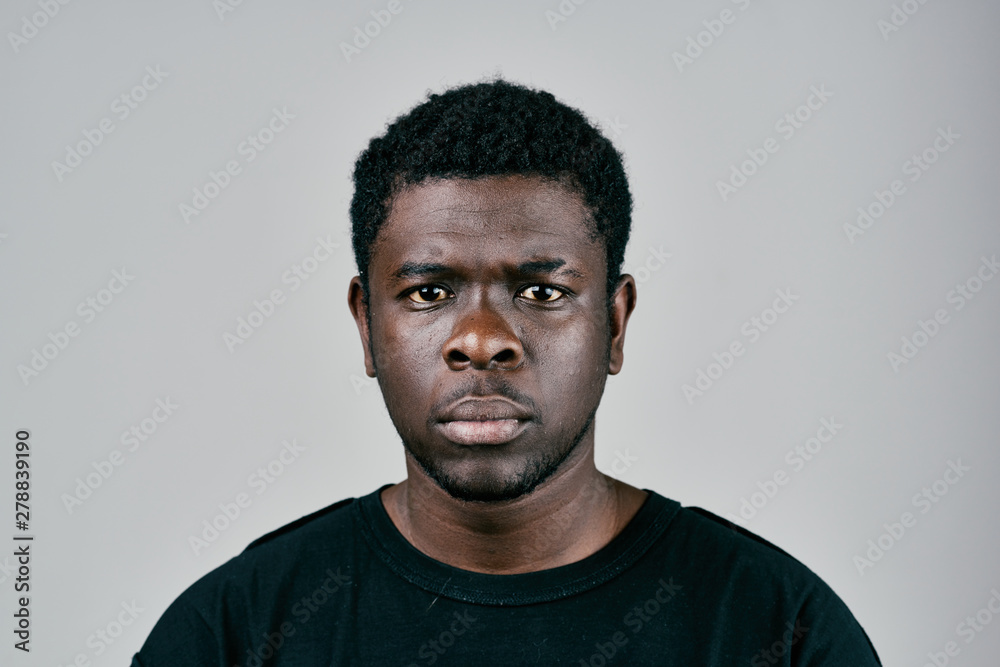 portrait of a man isolated on white background portrait of a man isolated on white background
