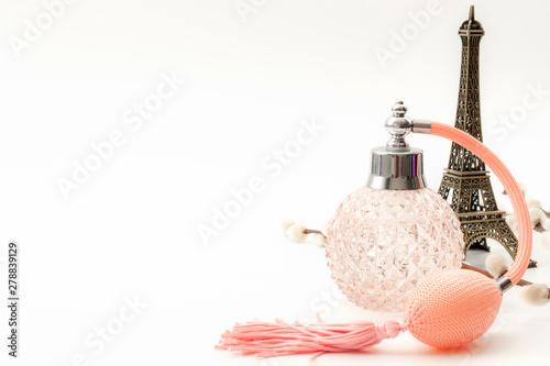 Fototapeta Pure essence perfumes, fragrance of France and romantic mood in Paris concept th