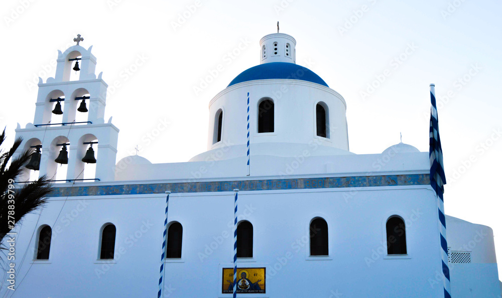 Church in Oia Santorini Greece