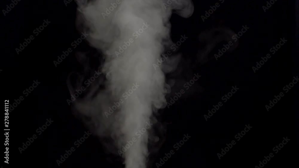 Smoke in slow motion on black background. Smoke in slow motion on black background.
