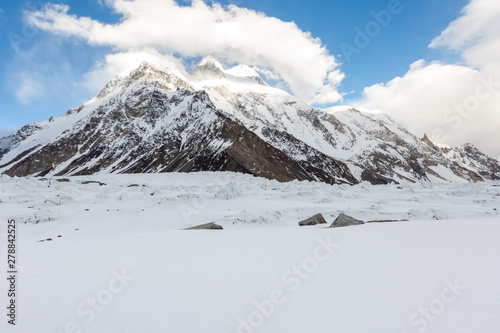 K2 mountain peak, second highest mountain in the world, K2 trek, Pakistan, Asia