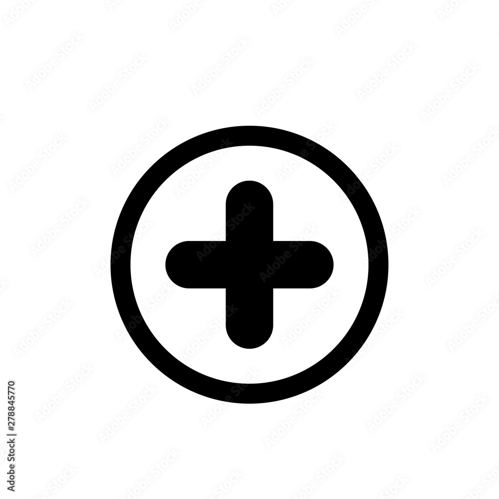 Plus And Minus icon vector symbol illustration Plus And Minus icon vector symbol illustration