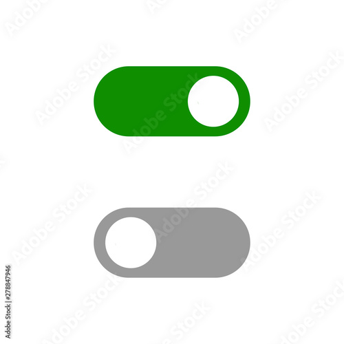 Power Button switch icon vector symbol illustration