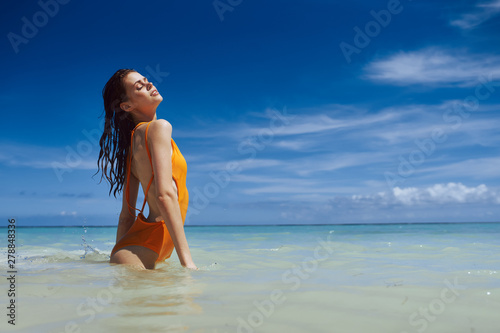 girl on the beach