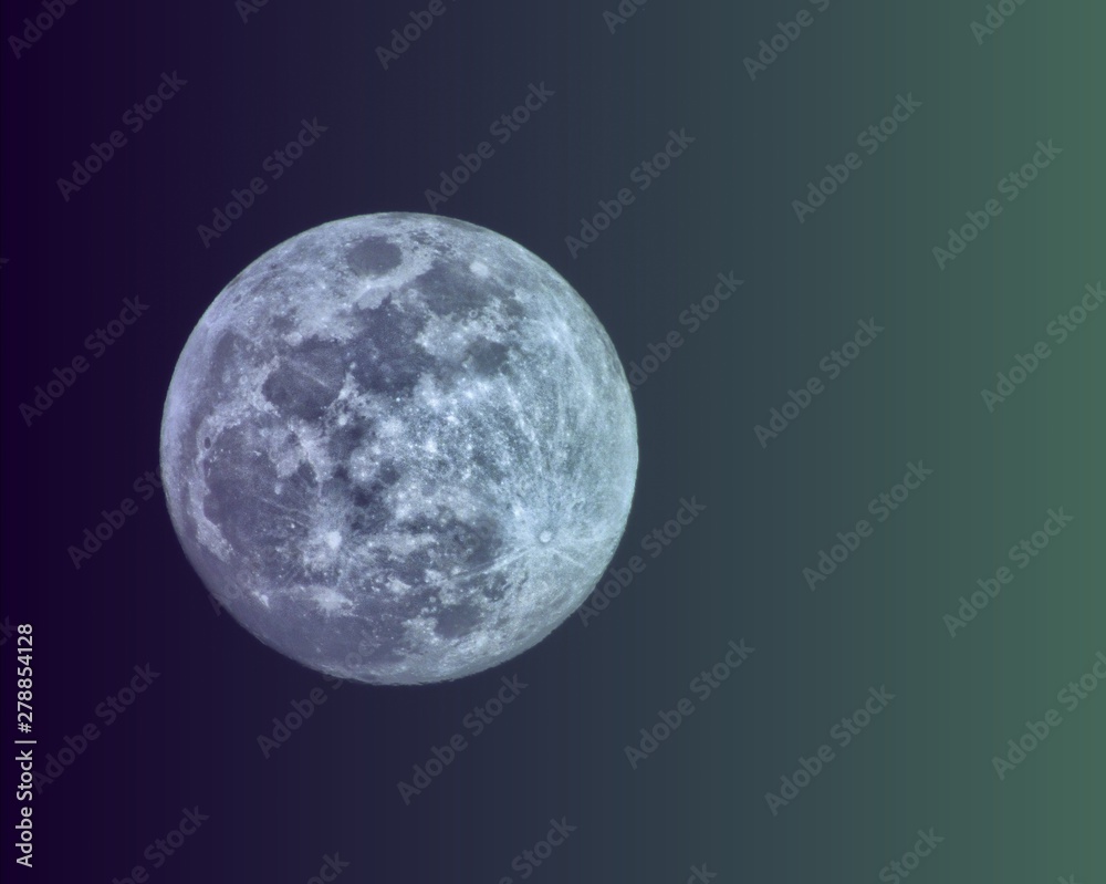 Naklejka premium Luna