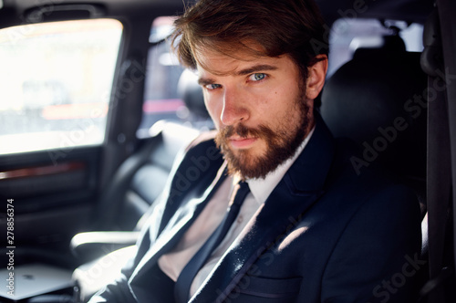 portrait of businessman in car © SHOTPRIME STUDIO