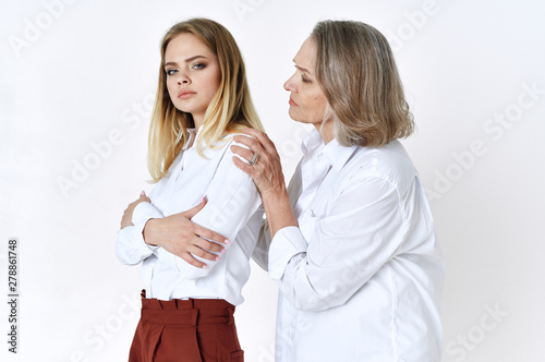 mother and daughter