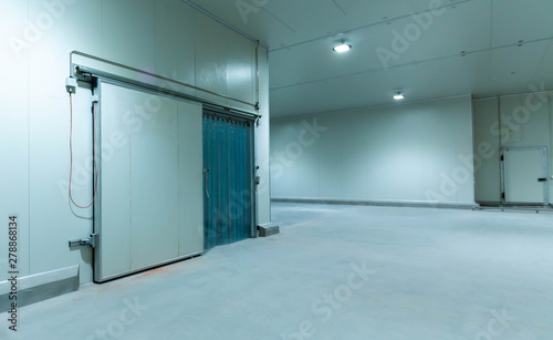 Schilderij op canvas warehouse freezer