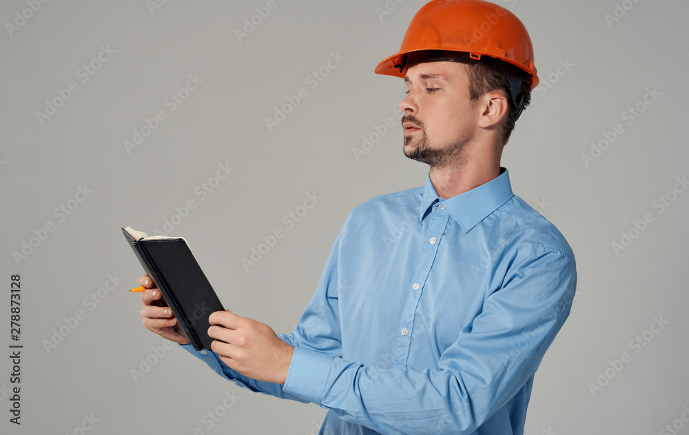 engineer with digital tablet engineer with digital tablet