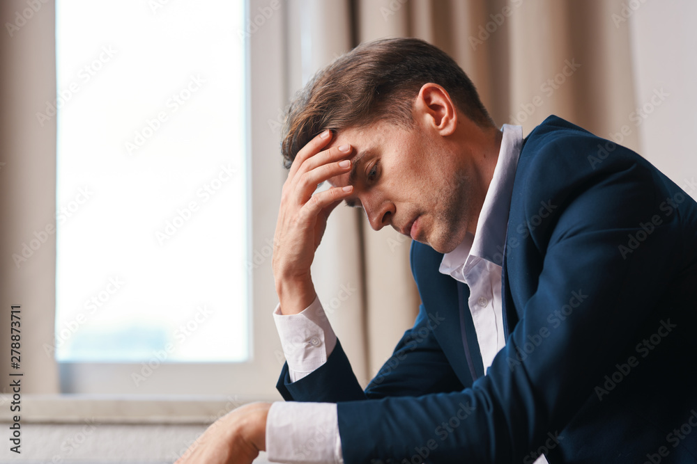 businessman talking on the phone