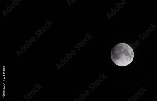 Full Moon at Pathanamthittaa,Kerala, India