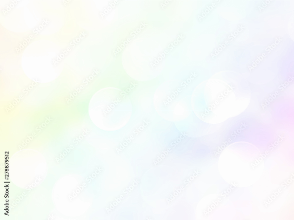 Fototapeta premium Abstract color background with bokeh