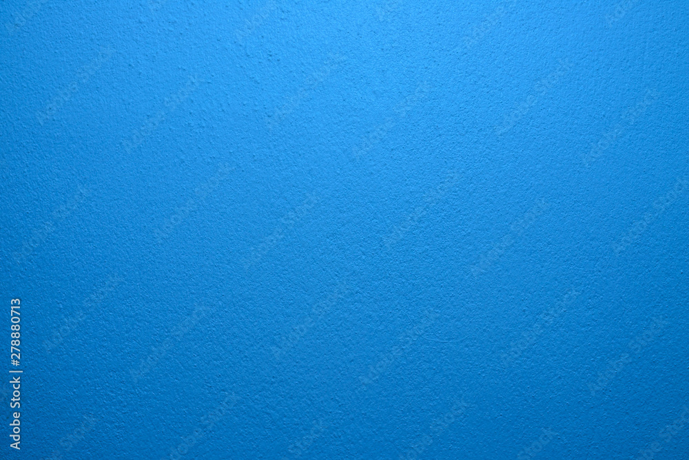 Blue cement or concrete wall texture for background.