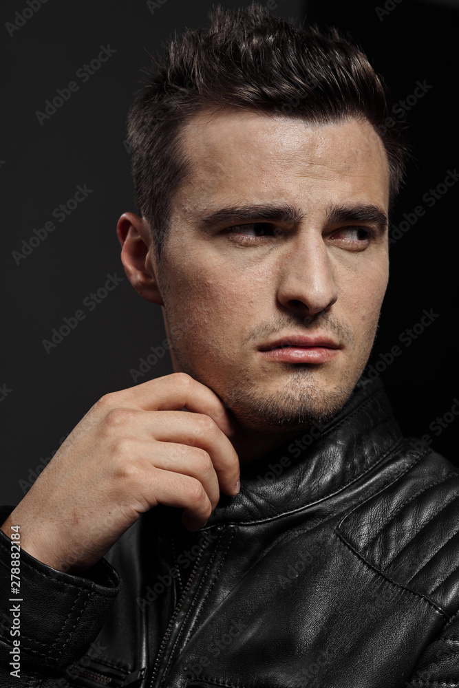 portrait of young man portrait of young man