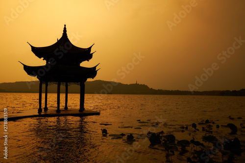 China travel, suzhou west lake