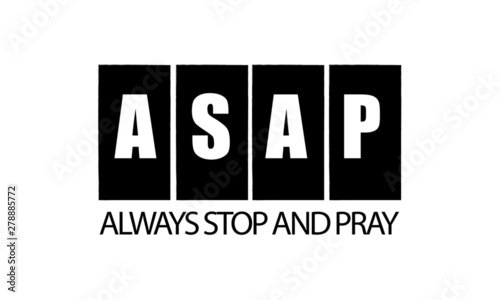 Biblical Phrase, Christian typography for banner, poster, photo overlay, apparel design