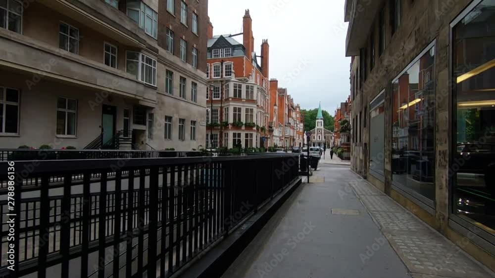 Grosvenor Chapel, London, England, United Kingdom. Slow Motion Grosvenor Chapel, London, England, United Kingdom. Slow Motion