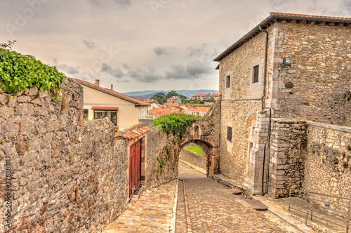 Fototapeta Naklejka Na Ścianę i Meble -  San Vicente de la Barquera, Cantabria, Spain