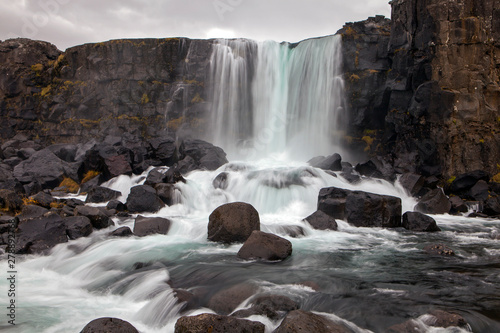 Oxarafoss, Thingvellir National Park, Iceland