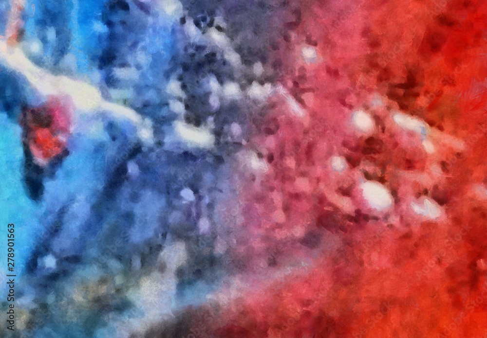 Fototapeta premium Abstract painting oil background texture.