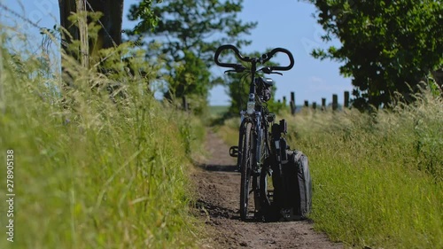 A Bike On A Path In The Countryside