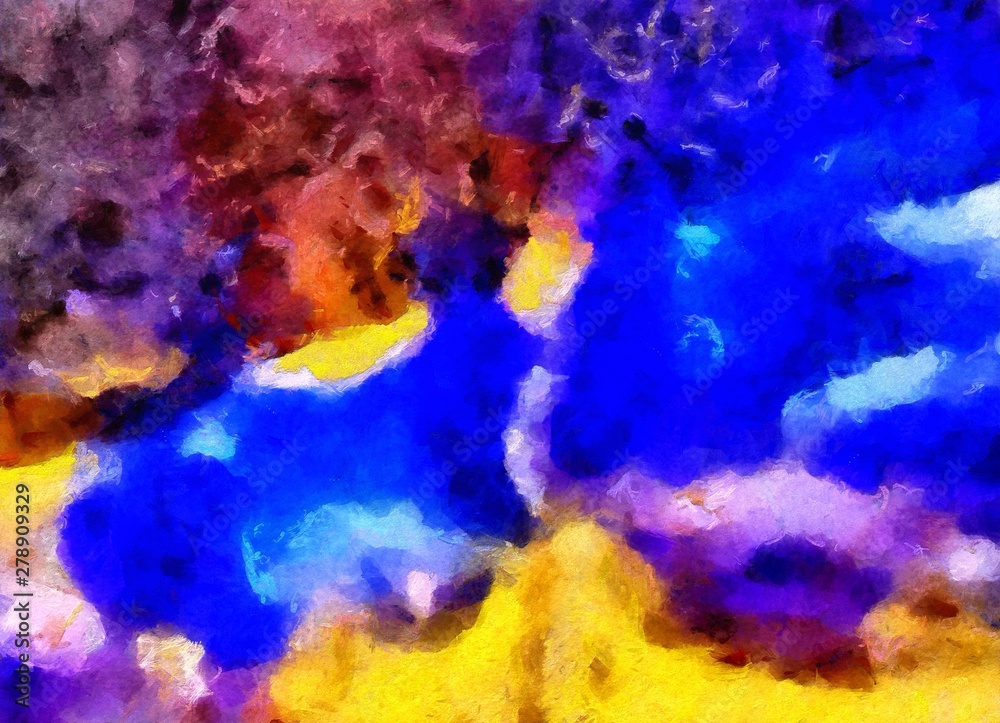 Impression color mix abstract texture art. Artistic bright background. Oil painting artwork. Modern style graphic wallpaper. Large strokes of paint. Colorful pattern for design work or wallpaper. Impression color mix abstract texture art. Artistic bright background. Oil painting artwork. Modern style graphic wallpaper. Large strokes of paint. Colorful pattern for design work or wallpaper.