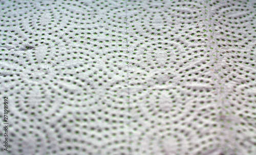 Paper towel surface with blur effect.