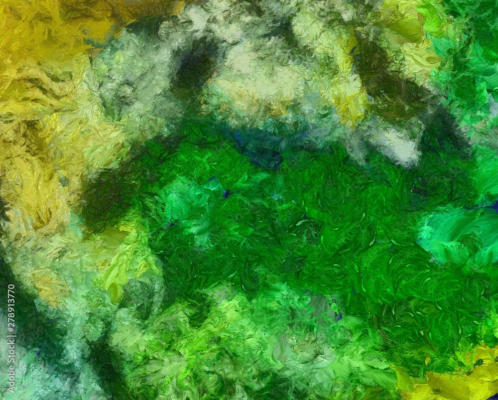 Naklejka premium Abstract grunge texture background. Stock abstraction art on canvas. Realistic beauty digital painting. Amazing simple design pattern for backdrop. Macro template in oil. Splashes of paint.