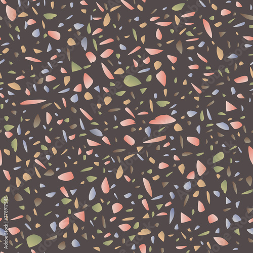 Colorful abstract terrazzo ...