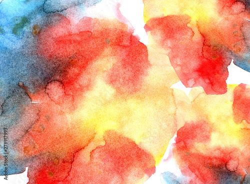 Global Warming, watercolor background, texture, paper, abstract, color