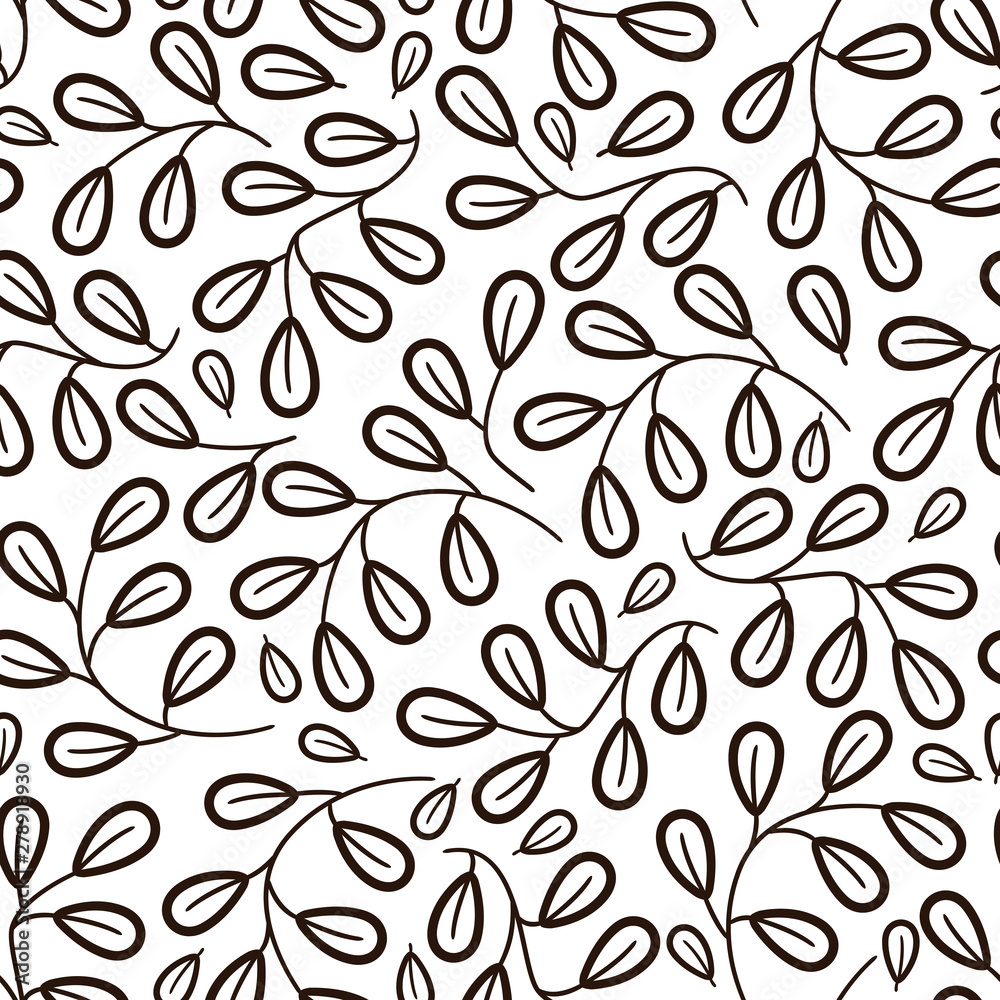 Leaf Seamless Pattern Leaf Seamless Pattern