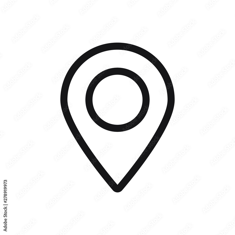 Maps pin. Location map icon. Maps pin. Location map icon.