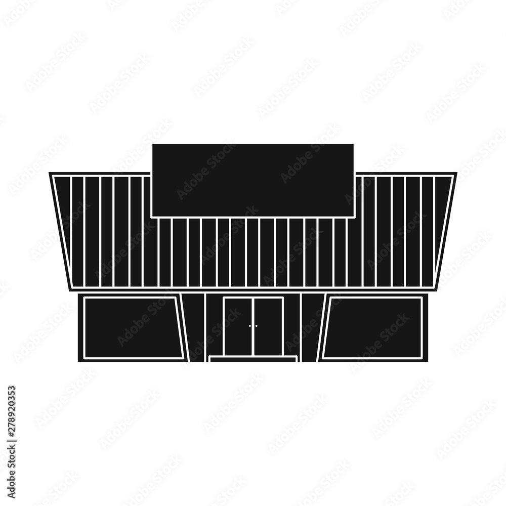 Vector illustration of hypermarket and modern symbol. Collection of hypermarket and entrance vector icon for stock. Vector illustration of hypermarket and modern symbol. Collection of hypermarket and entrance vector icon for stock.