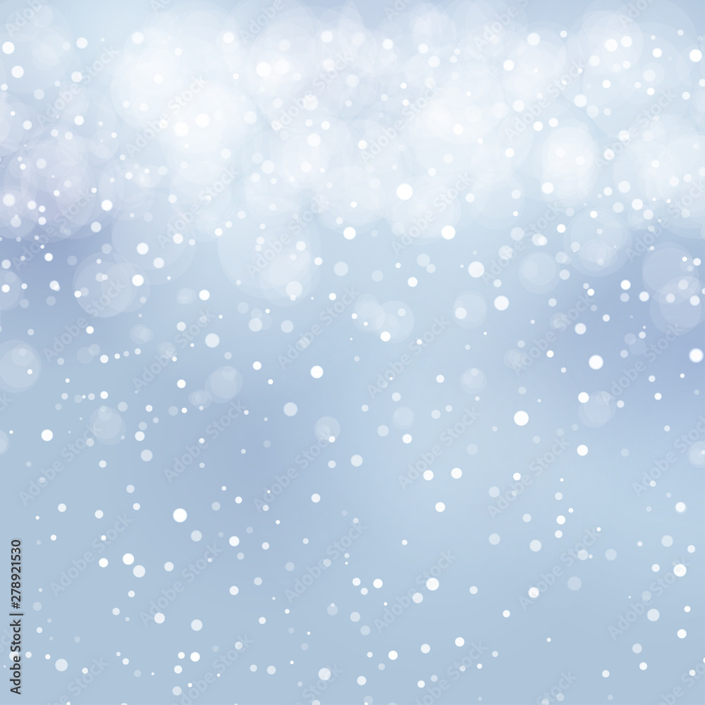 Abstract Snowy Background