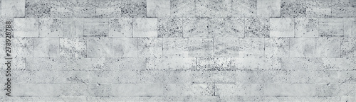 Quadro su tela Tuff stone block wall wide texture