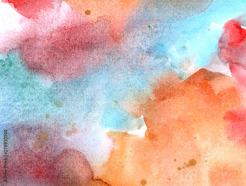 watercolor background, texture, paper, abstract, color