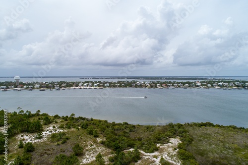 Ono Island, Alabama after Hurricane Barry photo