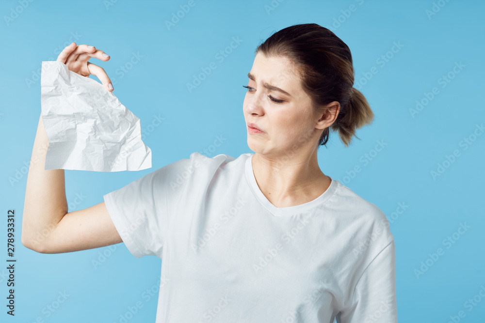 woman with bottle of water