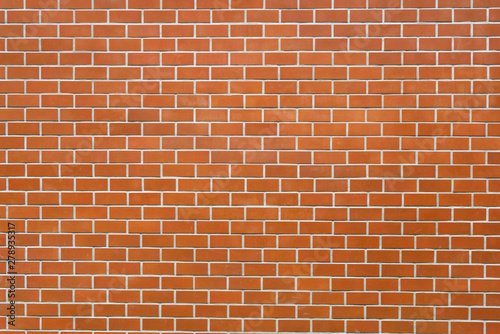 Red brick wall background