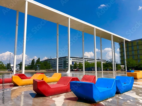 Willy-Brandt-Platz Messestadt München photo