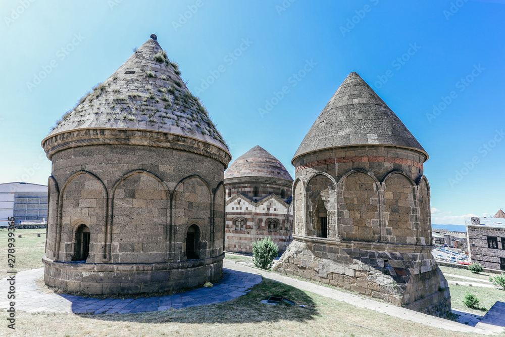 Three Kumbets, Erzurum, Turkey