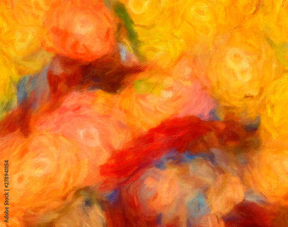 Oil painting art abstraction. Abstract background. Soft brushstrokes.