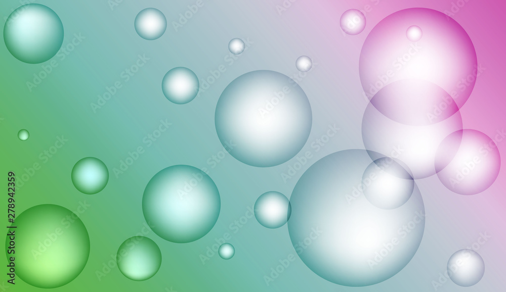 Pastel Colored illustration with blurred drops. For your design wallpapers presentation. Vector illustration.