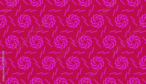 Pattern with polygonal geometric elements. Vector Seamless illustration. Template for wallpaper, interior design, decoration, scrapbooking page.